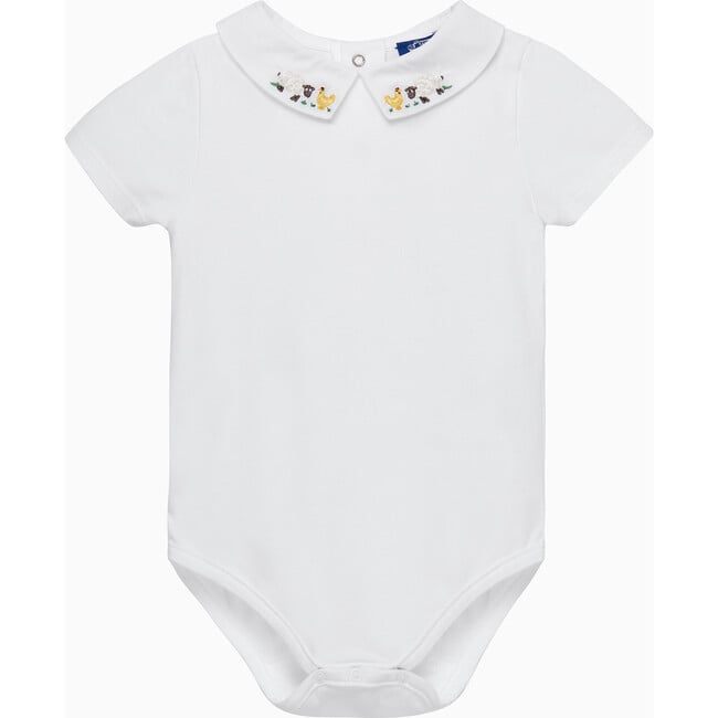 Little Monty Farmyard Body, White