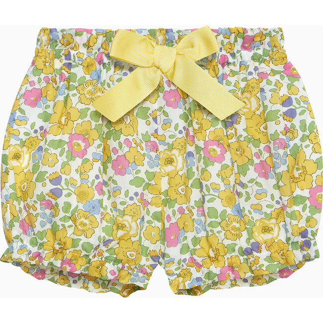Little Liberty Print Yellow Betsy Bloomers, Yellow Betsy