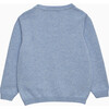 Little Lighthouse Sweater, Blue Marl - Sweaters - 2