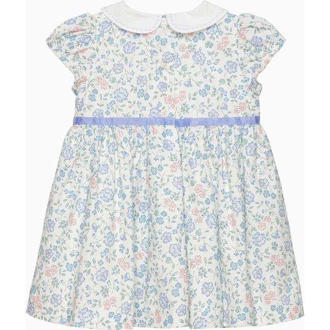 Little Mimi Floral Dress, White - Dresses - 2