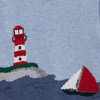 Little Lighthouse Sweater, Blue Marl - Sweaters - 3