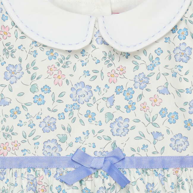 Little Mimi Floral Dress, White - Dresses - 3