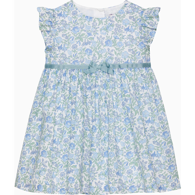 Little Liberty Print Bluebell Dress, Blue