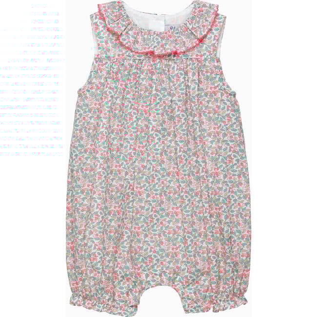Little Liberty Print Coco Cherry Romper, Coco Cherry