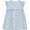Little Liberty Print Bluebell Dress, Blue - Dresses - 2