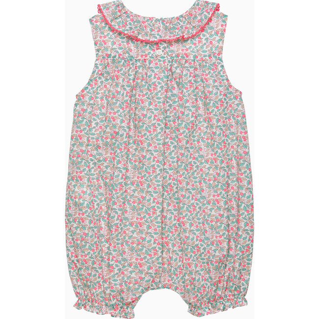 Little Liberty Print Coco Cherry Romper, Coco Cherry