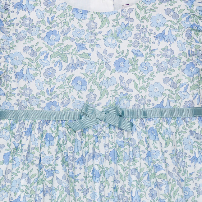 Little Liberty Print Bluebell Dress, Blue - Dresses - 3