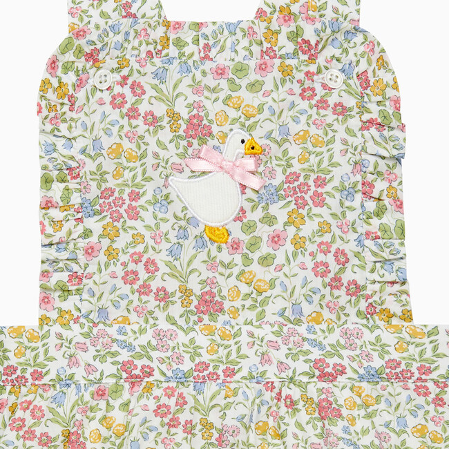 Little Liberty Print Lilibet Bibshort, Lilibet - Rompers - 3