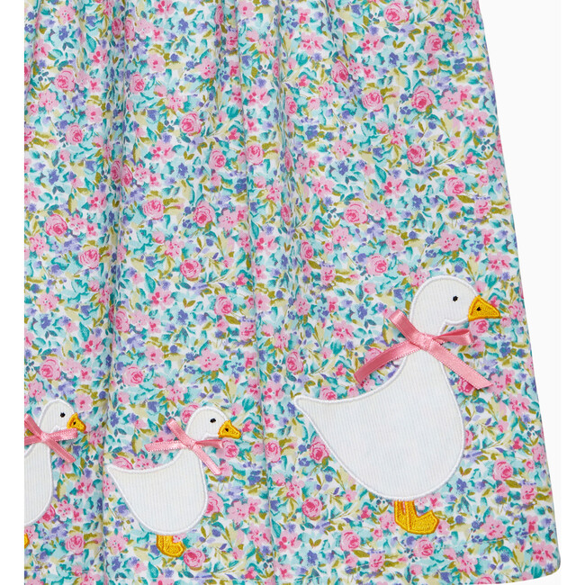 Little Floral Lillian Duck Dress, Floral - Dresses - 3