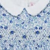 Little Catherine Smocked Dress, Blue Floral - Dresses - 3