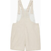 Little Alexander Farm Bib Shorts, Oatmeal Stripe - Rompers - 2