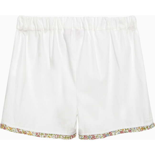Liberty Print White Lilibet Shorts, White - Shorts - 2