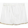 Liberty Print White Lilibet Shorts, White - Shorts - 2