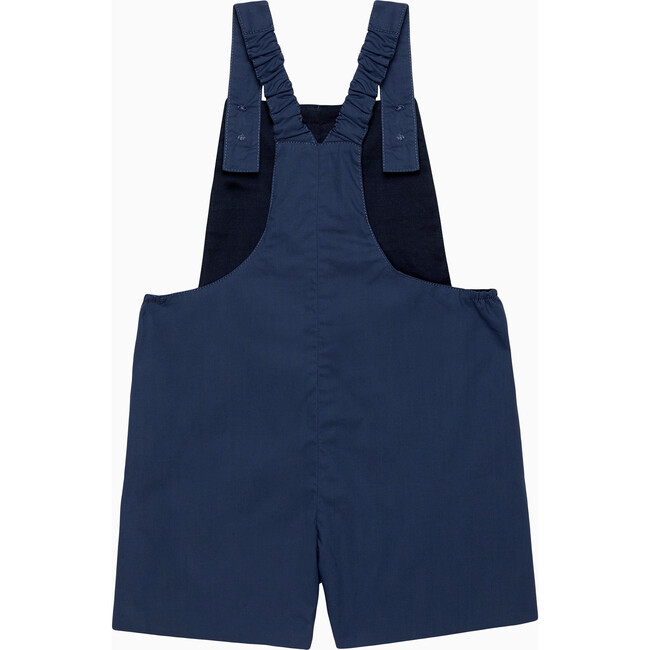 Little Alexander Guardsman Bib Shorts, French Navy - Rompers - 2