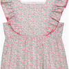 Liberty Print Coco Cherry Dress, Red - Dresses - 3