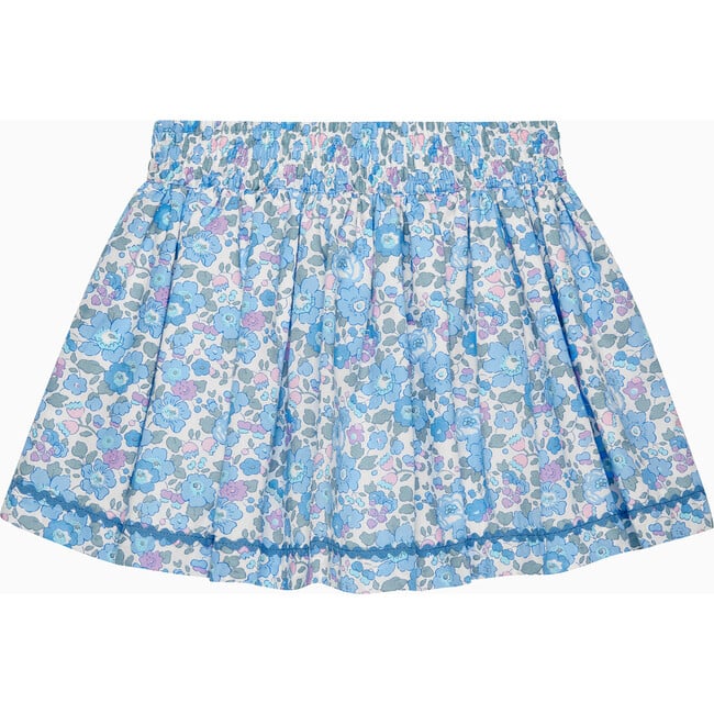 Liberty Print Betsy Bow Skirt , Blue Betsy - Skirts - 2