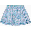 Liberty Print Betsy Bow Skirt , Blue Betsy - Skirts - 2