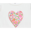 Liberty Print Betsy Heart Jersey Top, Pink Betsy - Blouses - 3