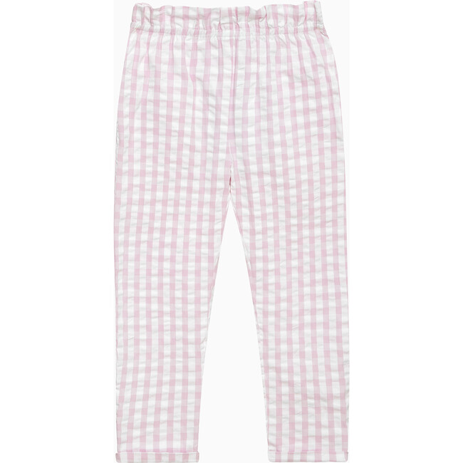 Gingham Trouser, Pink Gingham