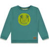 DJ Headphones Crew Neck Pullover Sweatshirt, Turquoise - Sweatshirts - 1 - thumbnail