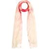 Cashmere Hand-Dip Dye Saline Pareo Scarf, Blush Pink - Scarves - 1 - thumbnail