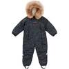 Fleece Lined Waterproof Padded Double Zipper Winter Suit, Northern Star - Snowsuits - 1 - thumbnail