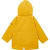 All Season Waterproof Zipper Hooded Raincoat, Sunny Yellow - Raincoats - 3