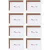 Rainbow Stars Thank You Card Set, Multicolors (Box Of 8) - Paper Goods - 2