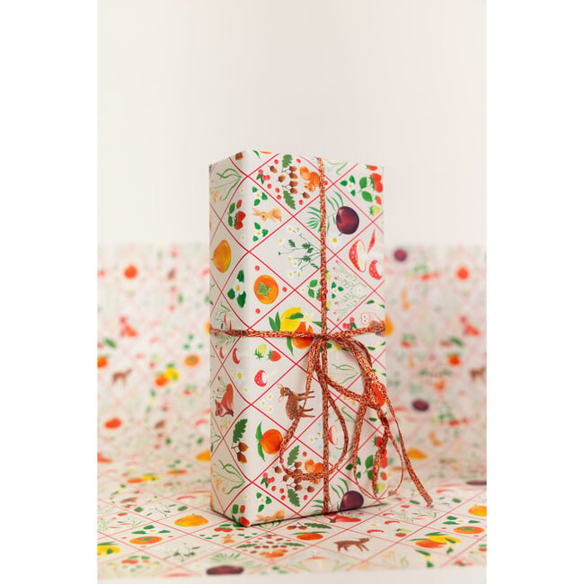 Flora Fauna Gift Wrap Bag Bundle, Multicolors - Paper Goods - 5