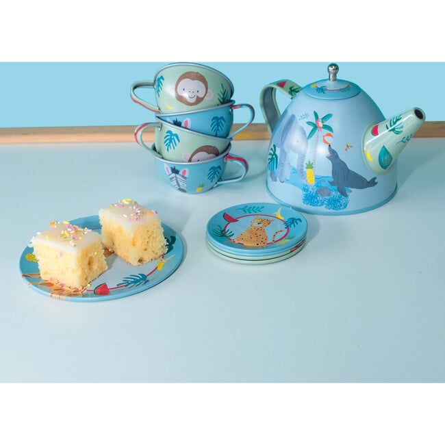 Jungle 14pc Tea Set - Role Play Toys - 2