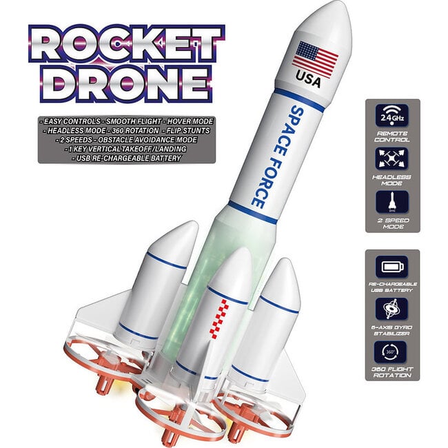 Rocket Drone - STEM Toys - 4