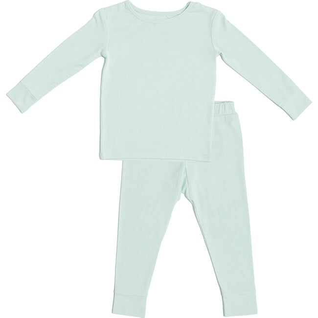 Two-Piece Pajamas Set, Coastal Sage