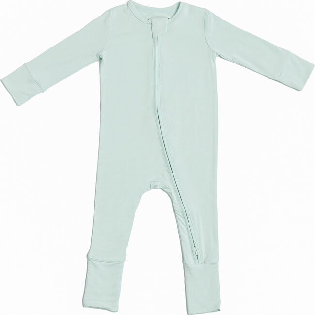 Convertible Zip Footie, Coastal Sage