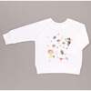 Mushroom Hunt Raglan SweaT-Shirt, Multi - T-Shirts - 1 - thumbnail