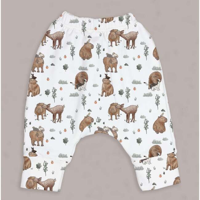 Capy Friends Harem Pants, Multi - Pants - 1