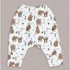 Capy Friends Harem Pants, Multi - Pants - 1 - thumbnail