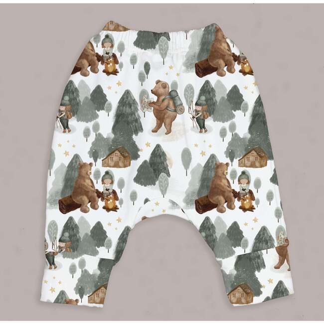 Bear Hugs & Smores Harem Pants, Multi