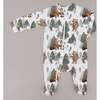 Bear Hugs & S'mores Zipper Footie, Multi - Footie Pajamas - 1 - thumbnail