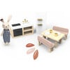 Doll House Kitchen set w/4 chairs incl. 1 character - Developmental Toys - 1 - thumbnail