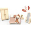 Doll House Bedroom set incl. 1 character - Developmental Toys - 1 - thumbnail