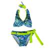 Mimi Palm Neon Print UPF 50+ 2-Piece Bikini, Multicolors - Two Pieces - 1 - thumbnail