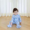 Zippered Footed Onesie, Holiday Snowmen - Onesies - 2