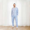 Men's Long Sleeve Pajamas, Holiday Snowmen - Pajamas - 2