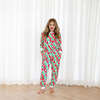 Women's Long Sleeve Pajamas, Holiday Lights - Pajamas - 4