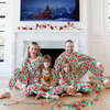 Women's Long Sleeve Pajamas, Holiday Lights - Pajamas - 7