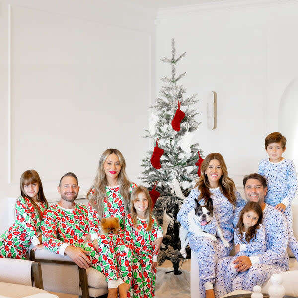 Long Sleeve Pajamas, Holiday Snowmen - Pajamas - 6