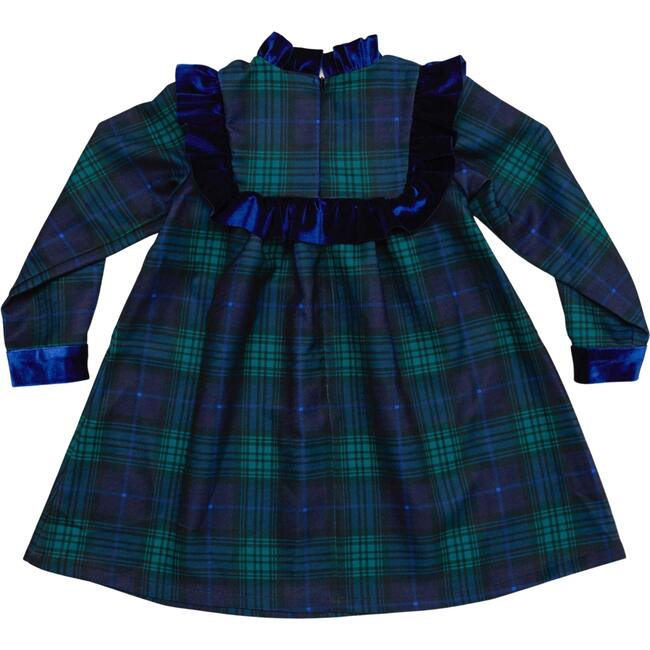 Nora Dress, Blackwatch Plaid - Dresses - 5