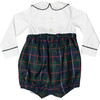 Long Sleeve Beau Bubble, Tenley Tartan - Onesies - 7