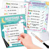 Unicorn Kids Chore Chart, Behavior Chart & Day-N-Night Routine Chart Bundle, Multicolors - Paper Goods - 6