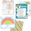 Colorful Kids Reward Sticker Charts & Day-N-Night Routine Charts Bundle, Multicolors - Paper Goods - 1 - thumbnail